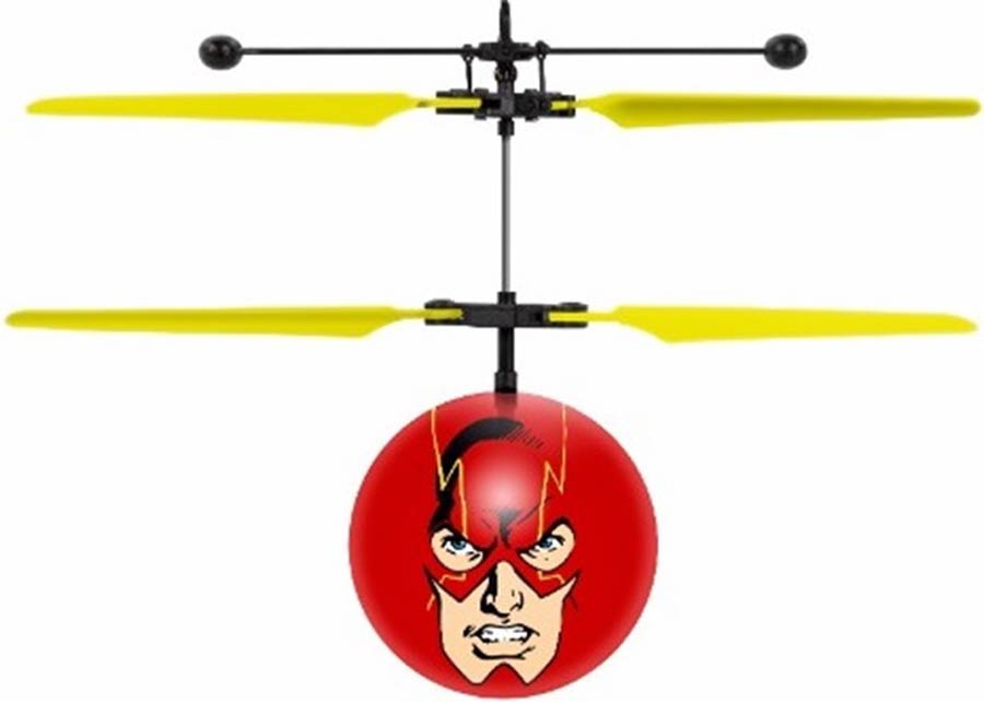 DC Comics Justice League Flash IR UFO Ball Helicopter