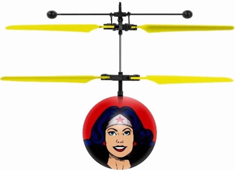 DC Comics Justice League Wonder Woman IR UFO Ball Helicopter
