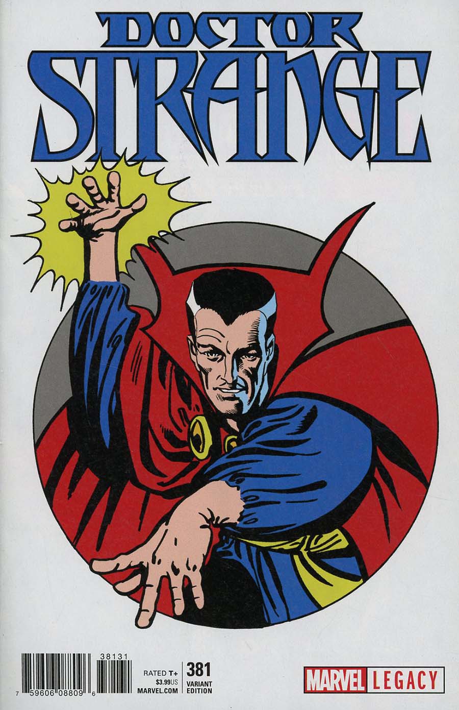 Doctor Strange Vol 4 #381 Cover F Incentive Steve Ditko 1965 T-Shirt Variant Cover (Marvel Legacy Tie-In)