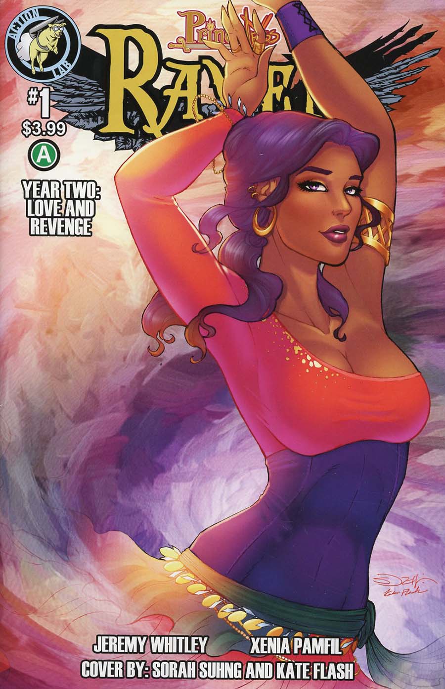 Princeless Raven Year 2 Love And Revenge #1 Cover B Variant Sorah Sung & Kate Flash Cover