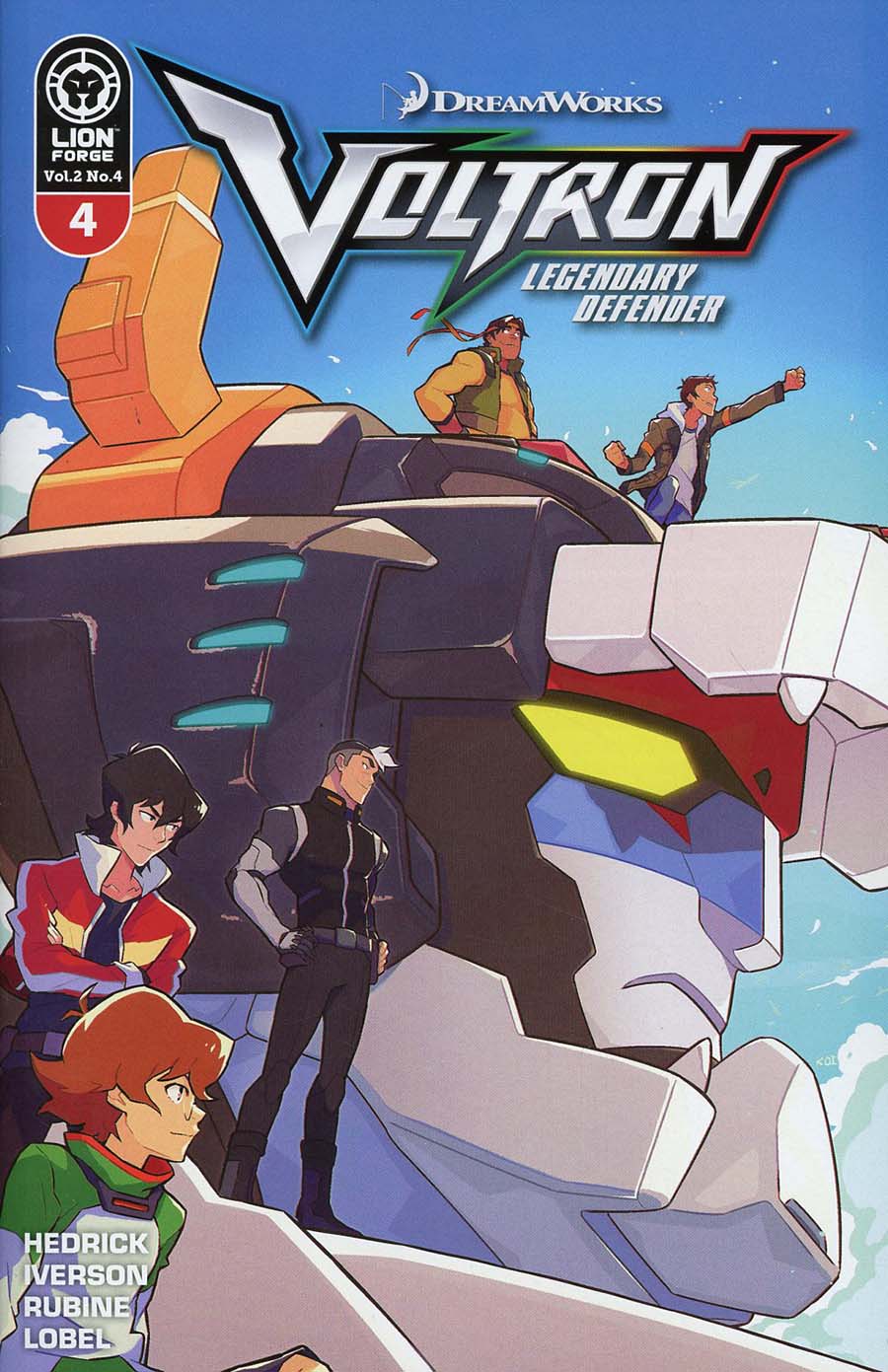 Voltron Legendary Defender Vol 2 #4 Cover B Variant Carreon Cover