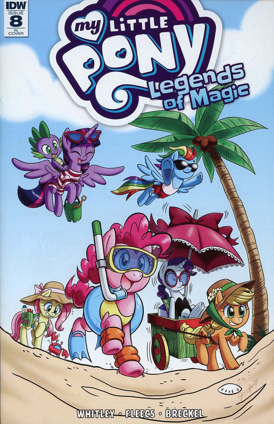My Little Pony Legends Of Magic #8 Cover C Incentive Jennifer Hernandez Variant Cover