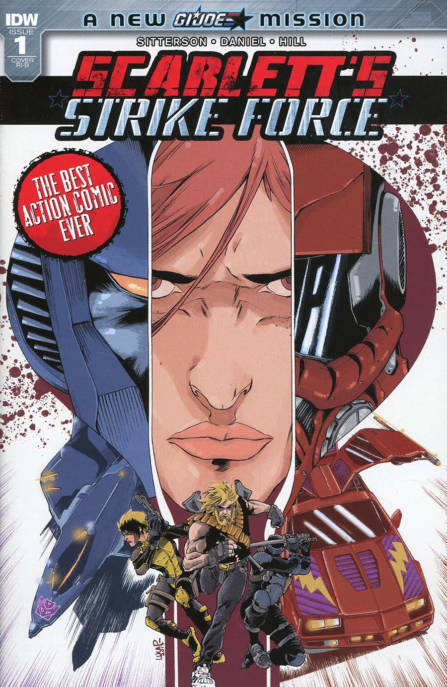 Scarletts Strike Force #1 Cover D Incentive Luca Pizzari Variant Cover