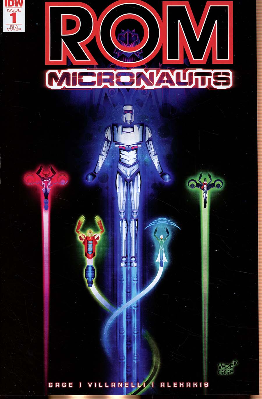 ROM And The Micronauts #1 Cover C Incentive Jeffrey Veregge Variant Cover