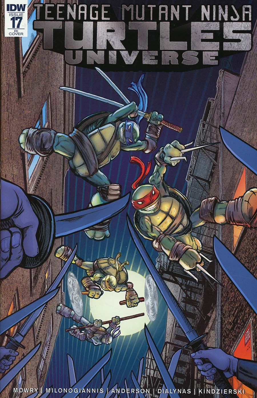 Teenage Mutant Ninja Turtles Universe #17 Cover C Incentive Tony Shasteen Variant Cover