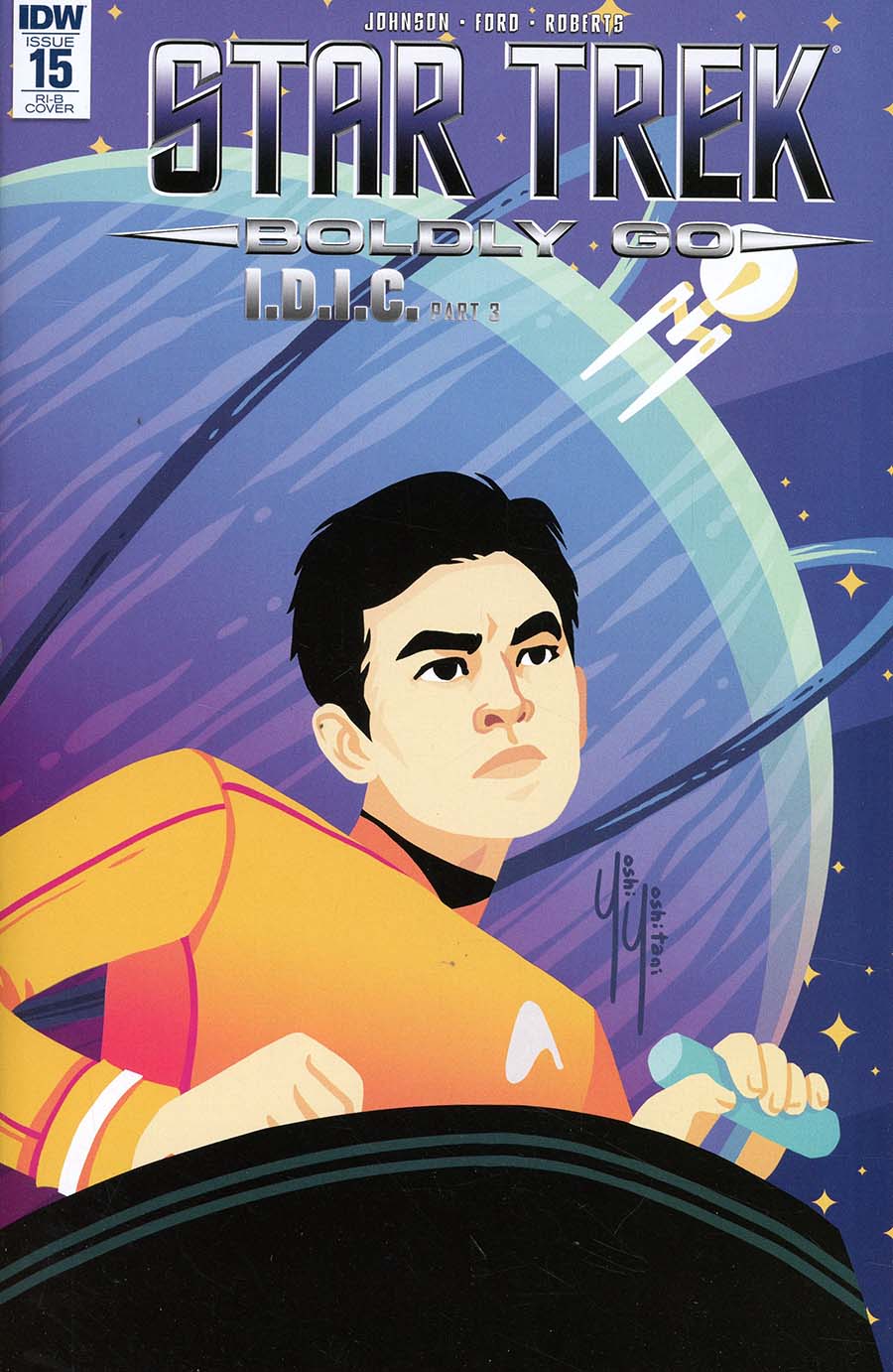 Star Trek Boldly Go #15 Cover D Incentive Yoshi Yoshitani Variant Cover