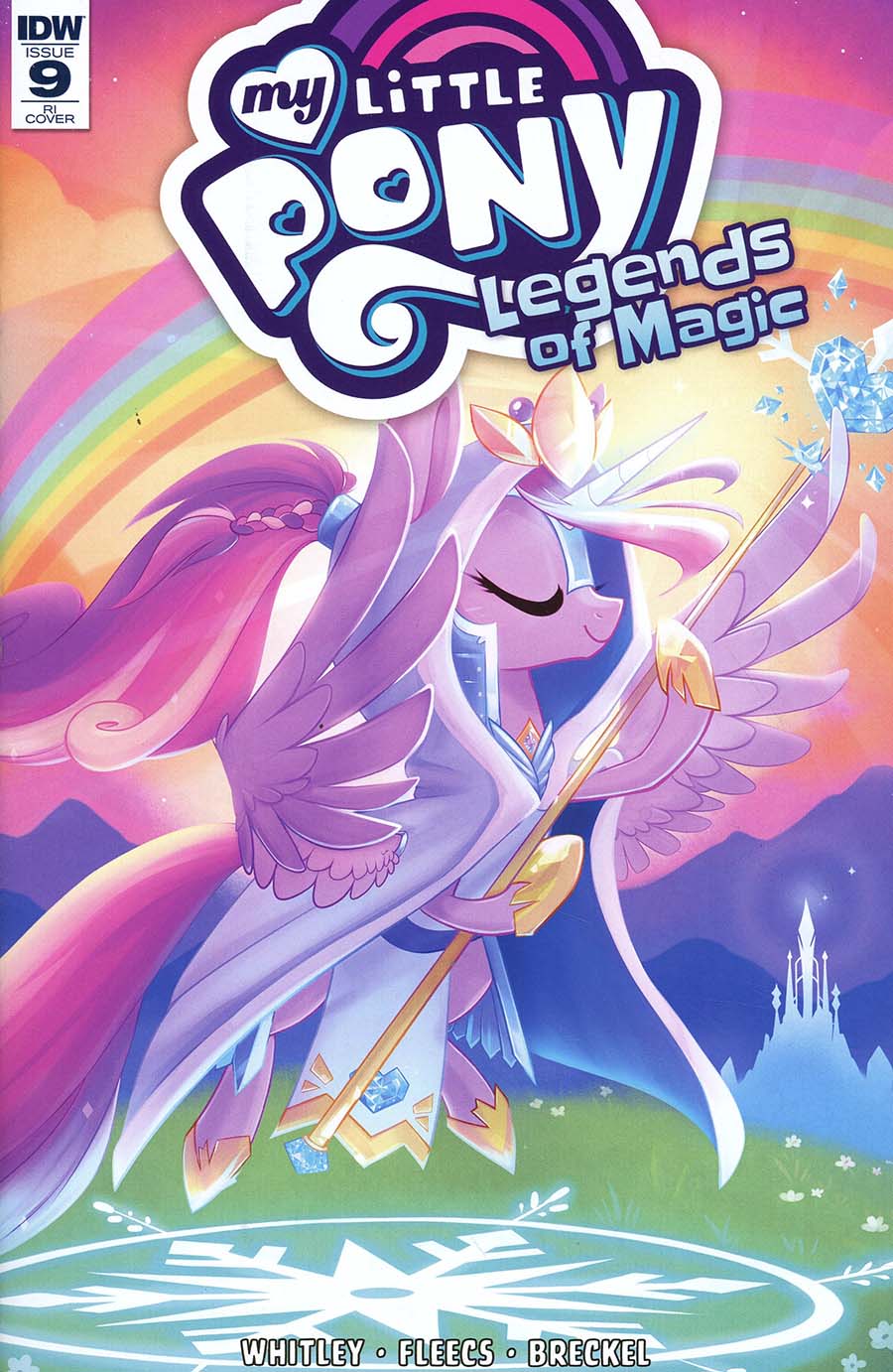 My Little Pony Legends Of Magic #9 Cover C Incentive Monica Hollulu Grover Variant Cover