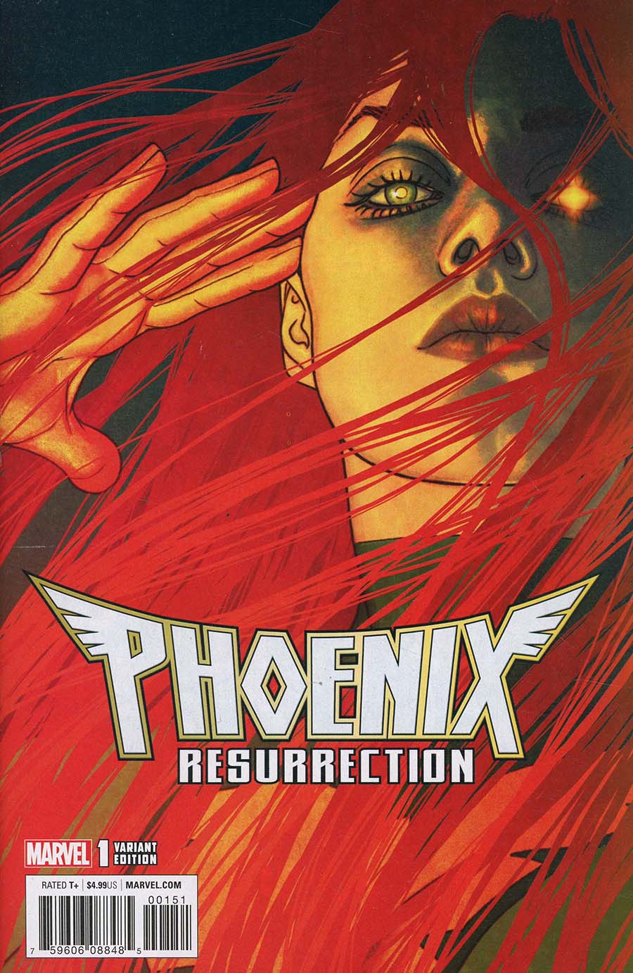 Phoenix Resurrection Return Of (Adult) Jean Grey #1 Cover F Incentive Jenny Frison Variant Cover (Marvel Legacy Tie-In)