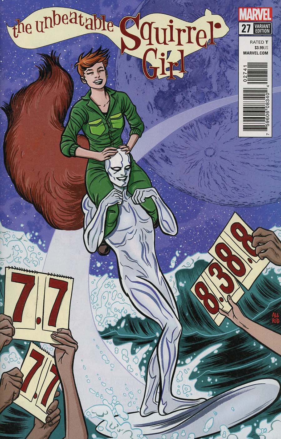 Unbeatable Squirrel Girl Vol 2 #27 Cover E Incentive Michael Allred & Laura Allred Variant Cover (Marvel Legacy Tie-In)