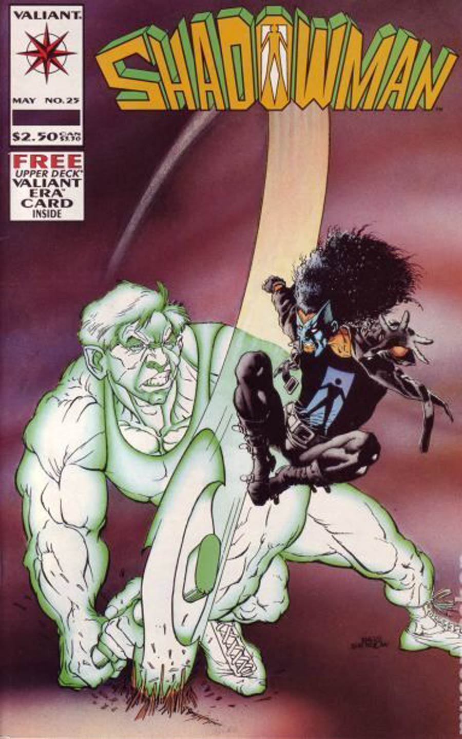 Shadowman #25 Cover B Without Card