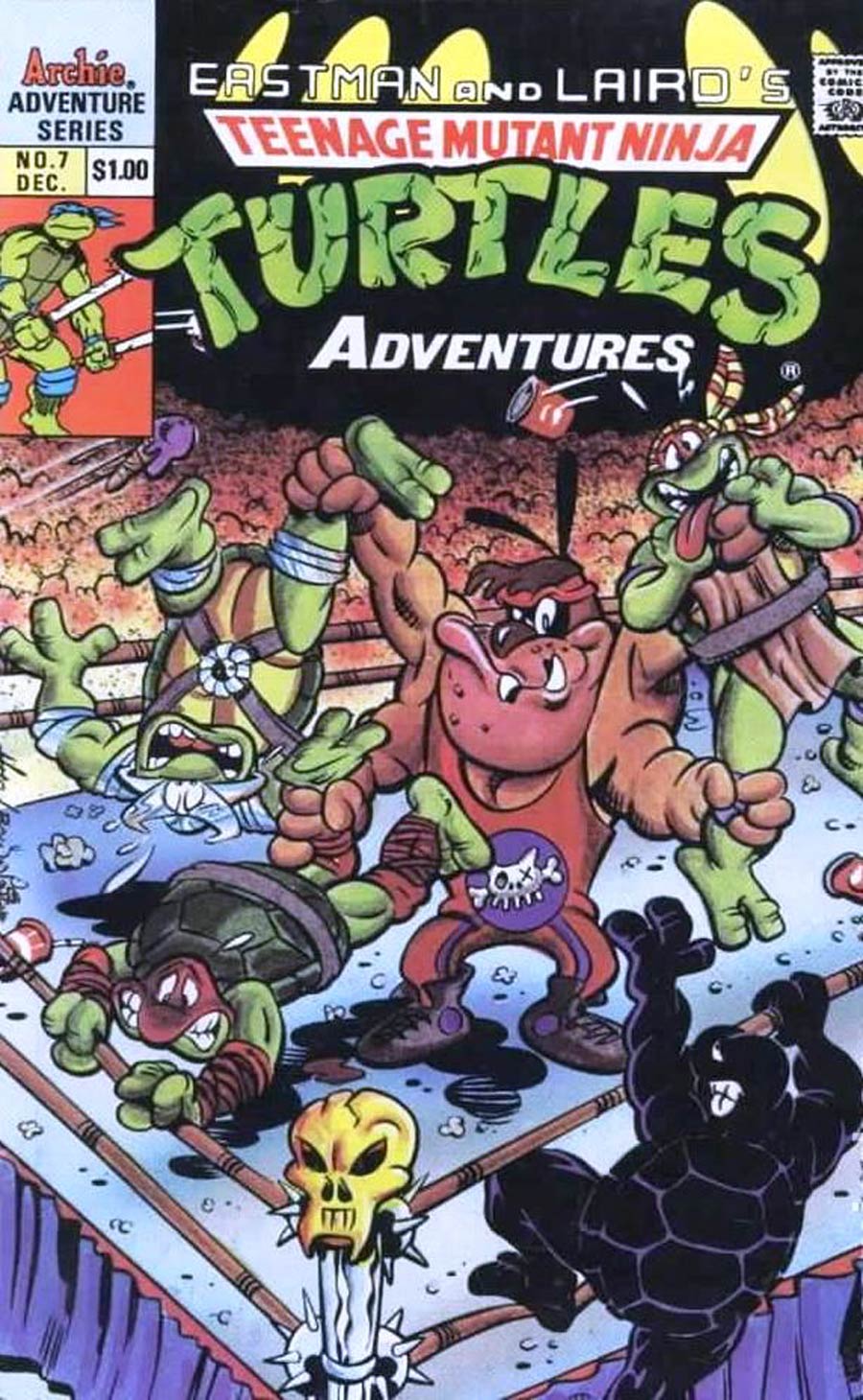 Teenage Mutant Ninja Turtles Adventures Vol 2 #7 Cover C 3rd Ptg