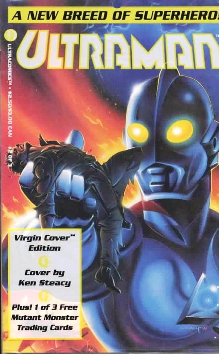 Ultraman (1993) #2 Cover A Polybagged Virgin Cover