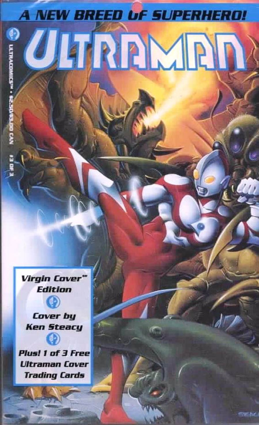 Ultraman (1993) #3 Cover A Polybagged Virgin Cover