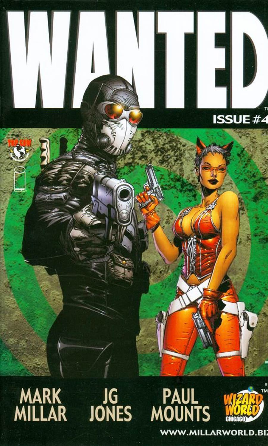 Wanted #4 Cover C Wizard World Chicago Variant Cover