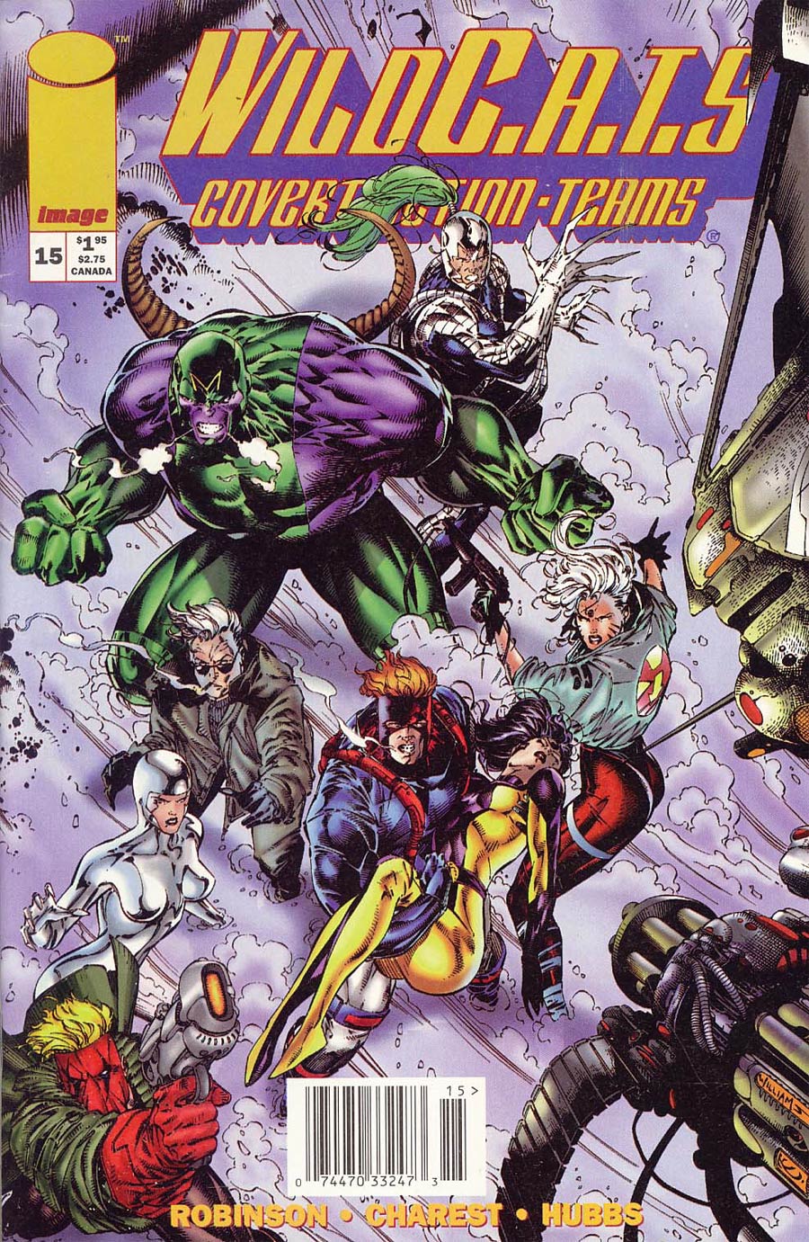 WildCATs Covert Action Teams #15 Cover B Newsstand Edition