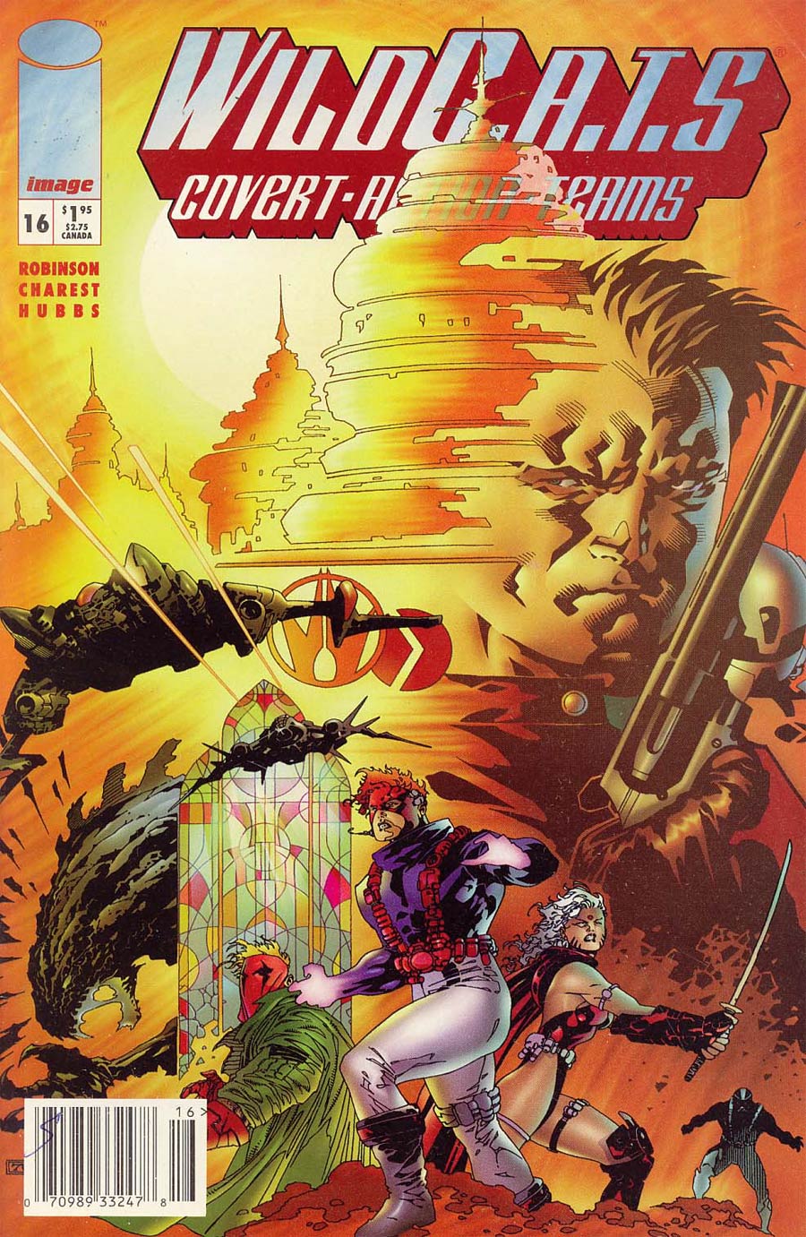 WildCATs Covert Action Teams #16 Cover B Newsstand Edition