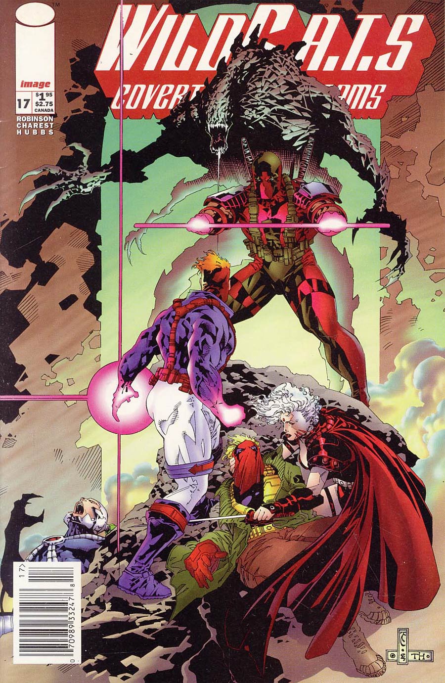 WildCATs Covert Action Teams #17 Cover B Newsstand Edition