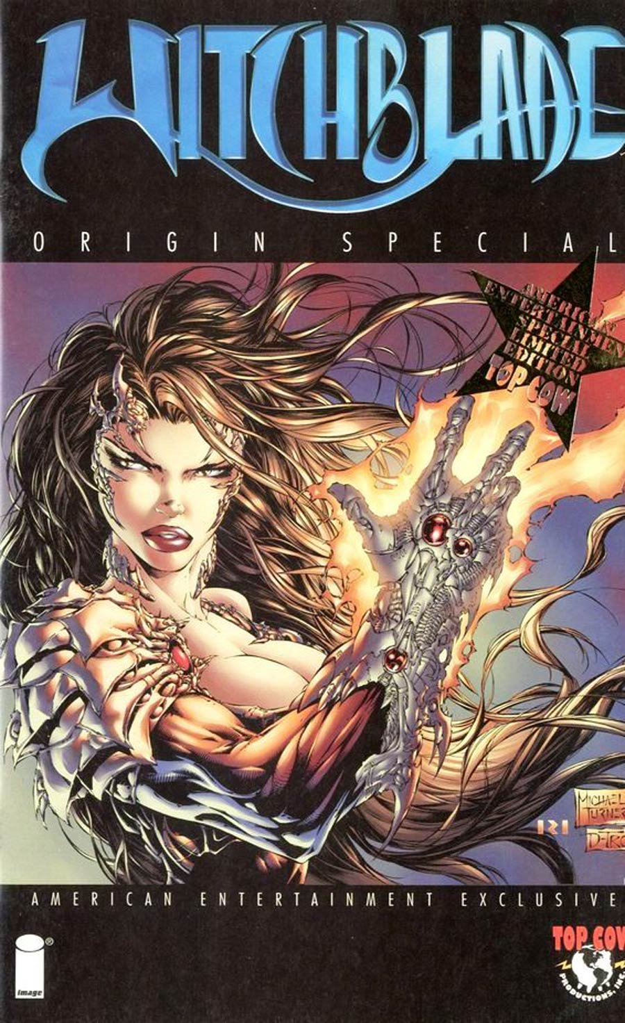 Witchblade Origin Special Cover C Gold Foil Edition