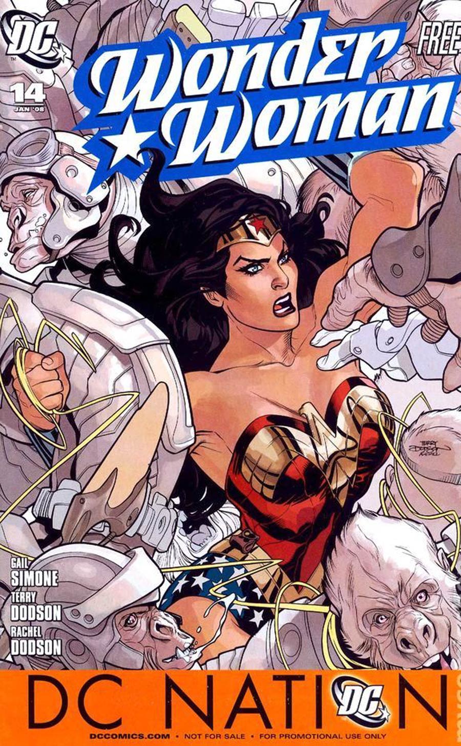 Wonder Woman Vol 3 #14 Cover C DC Nation Convention Giveaway Edition