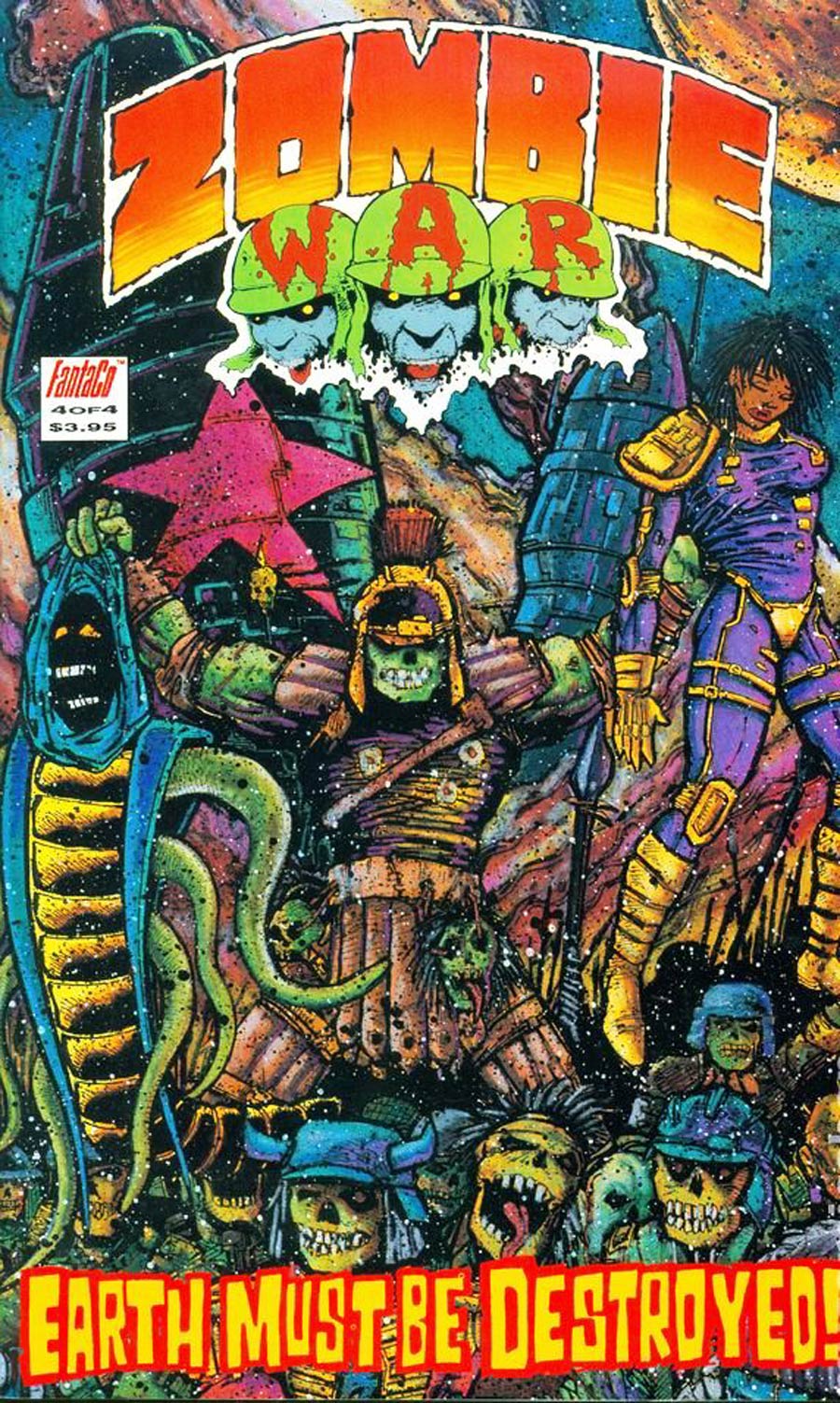 Zombie War (1992) #4