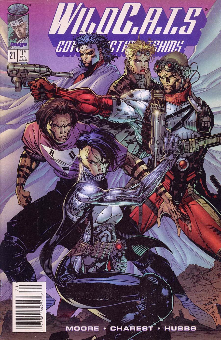 WildCATs Covert Action Teams #21 Cover B Newsstand Edition