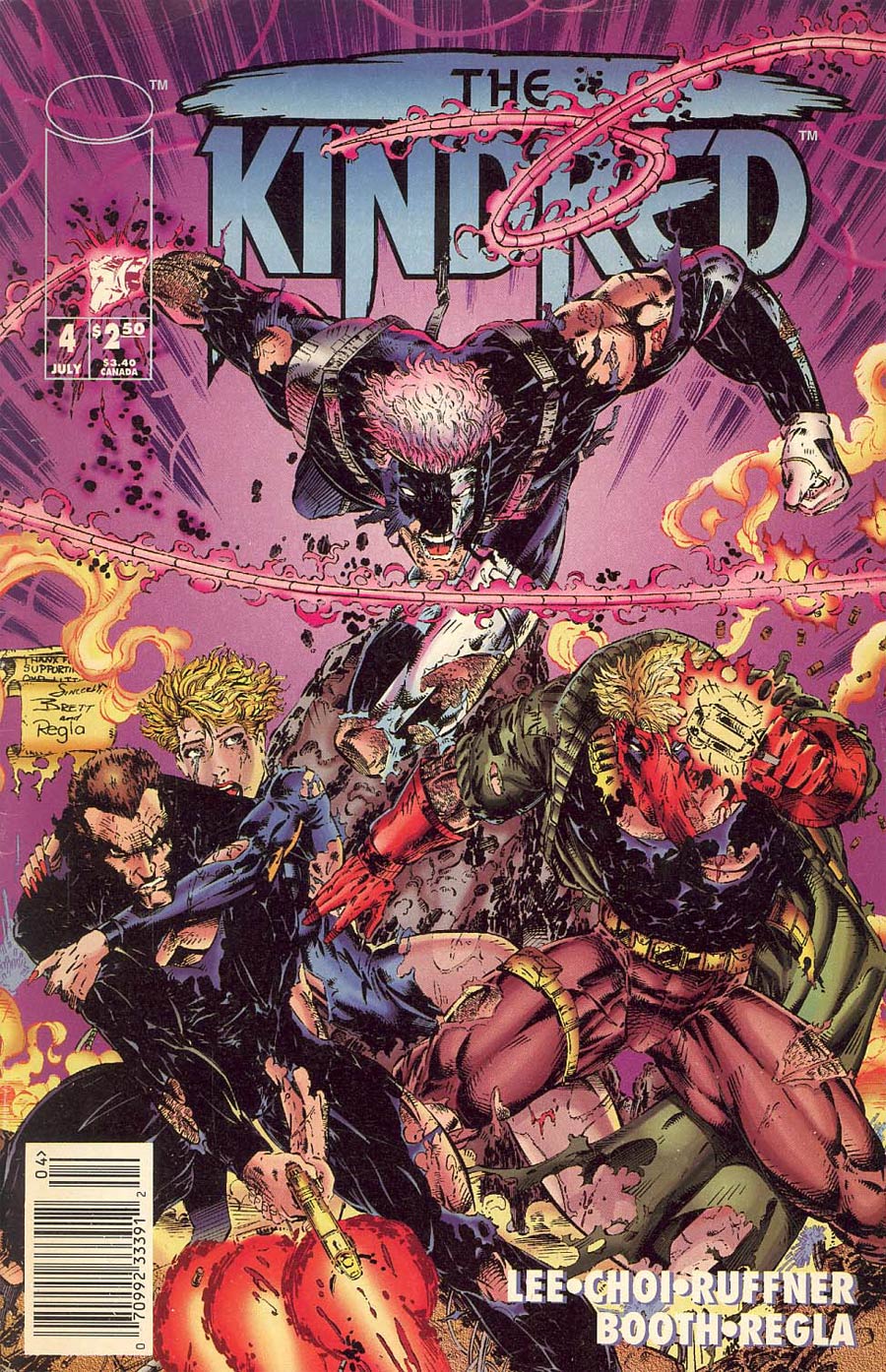 Kindred #4 Cover B Newsstand Edition