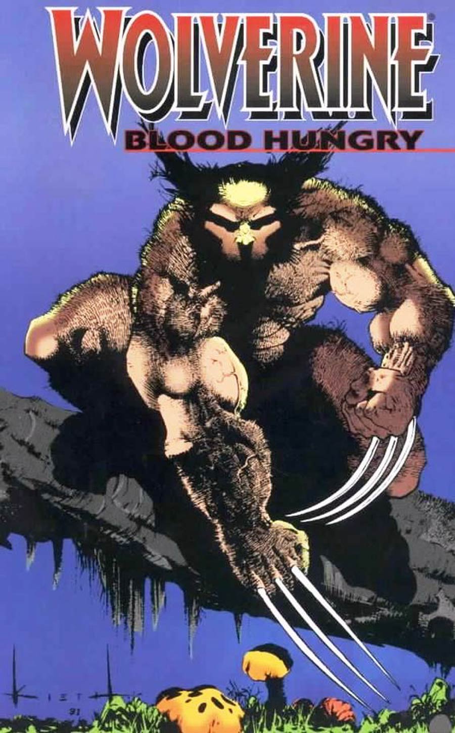 Wolverine Blood Hungry TP Cover B Reprint