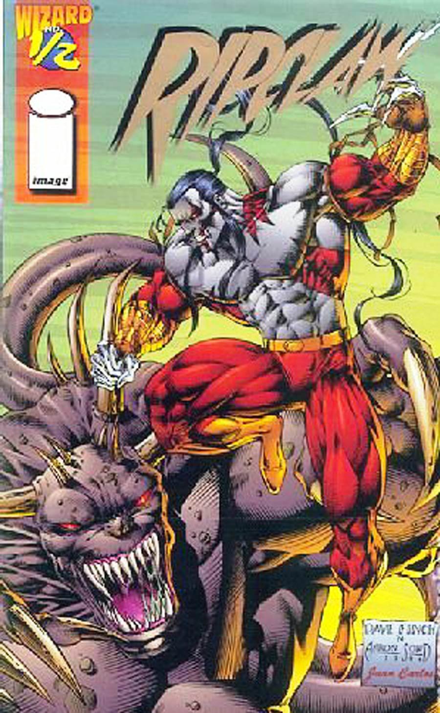 Ripclaw #1/2 Cover F Gold Foil Edition Without Certificate