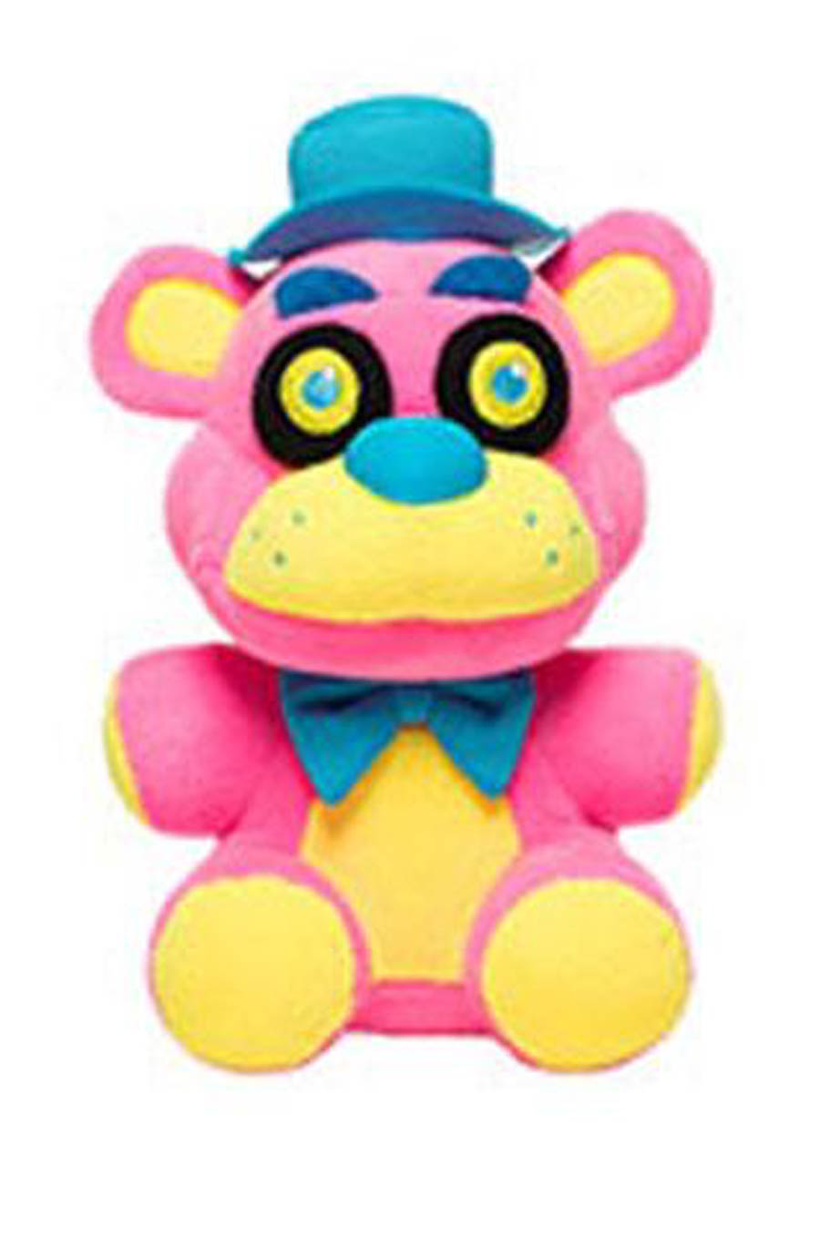 Five Nights At Freddys Blacklight Plush - Freddy Pink