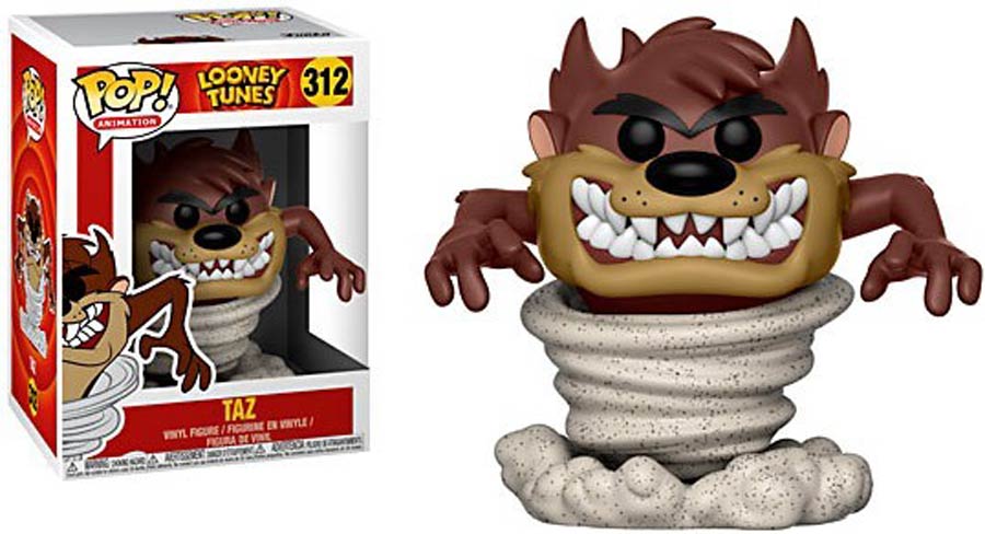POP Animation 312 Taz Tornado Vinyl Figure