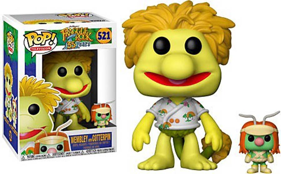 POP Television 521 Fraggle Rock Wembley With Doozer Vinyl Figure