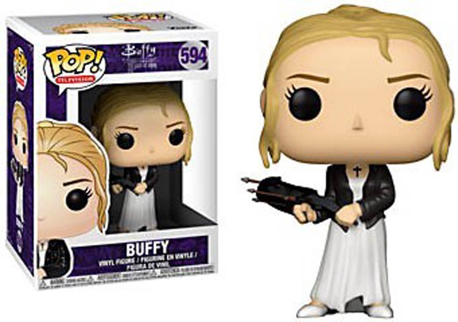 POP Television 594 Buffy The Vampire Slayer 20th Anniversary Buffy Vinyl Figure