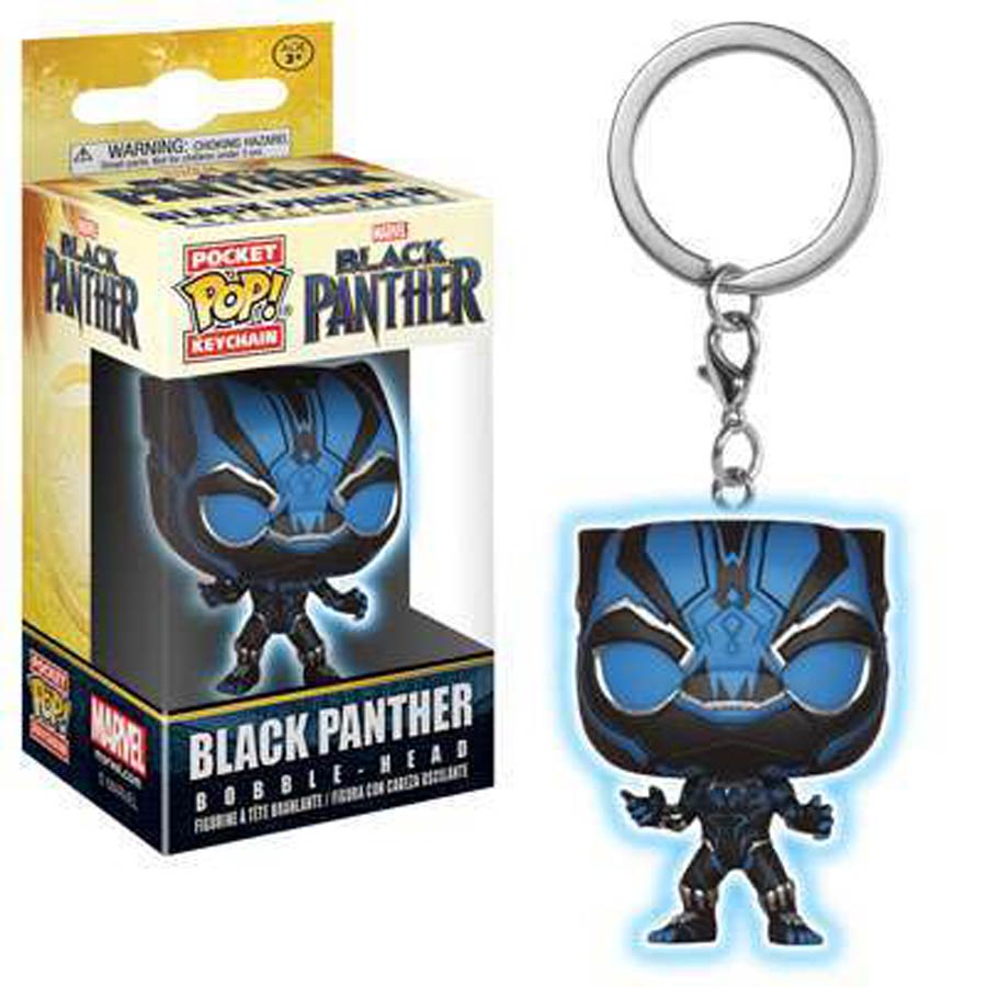 POP Black Panther Movie Erik Killmonger Vinyl Figure Pocket Keychain