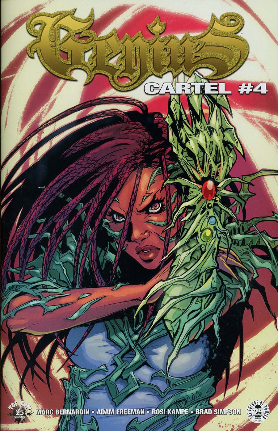 Genius Cartel #4 Cover B Variant Rosi Kampe Witchblade Cover