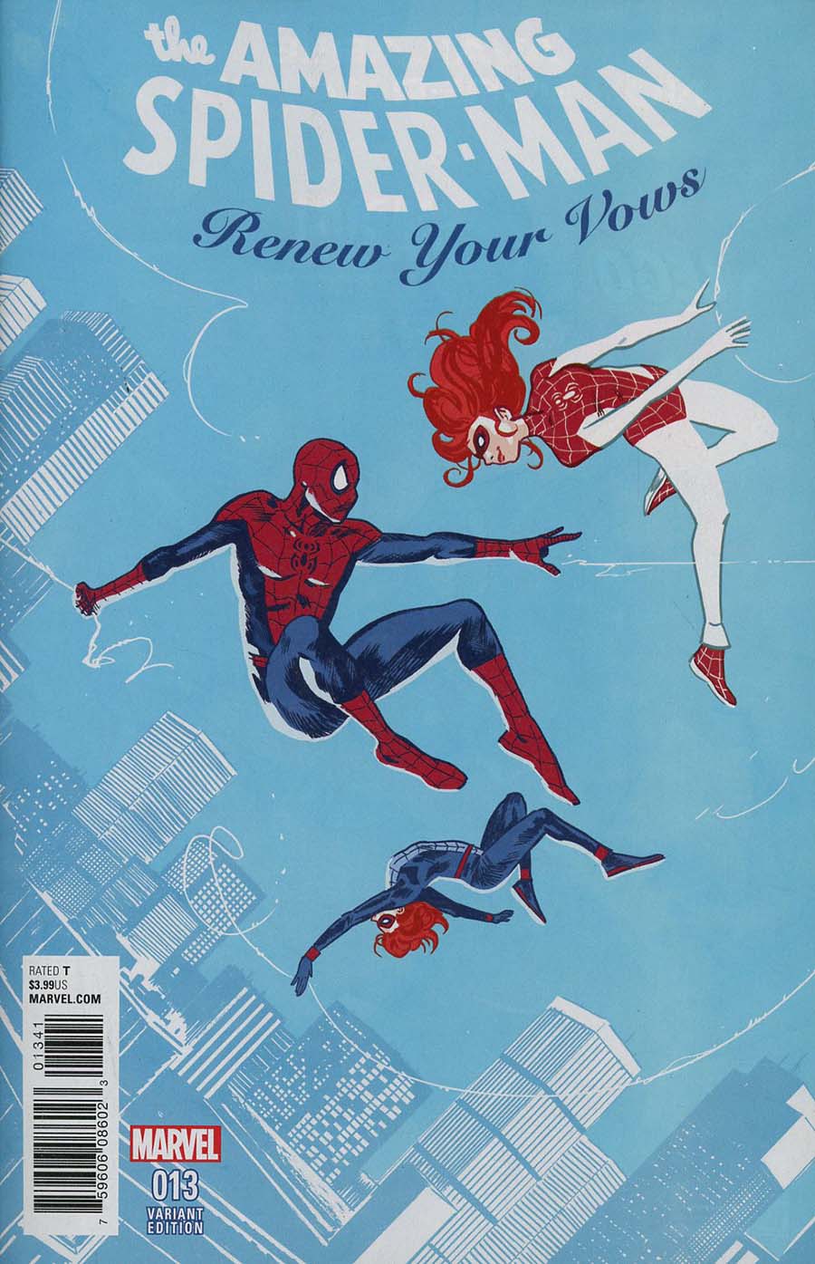 Amazing Spider-Man Renew Your Vows Vol 2 #13 Cover E Incentive Michael Walsh Variant Cover (Marvel Legacy Tie-In)