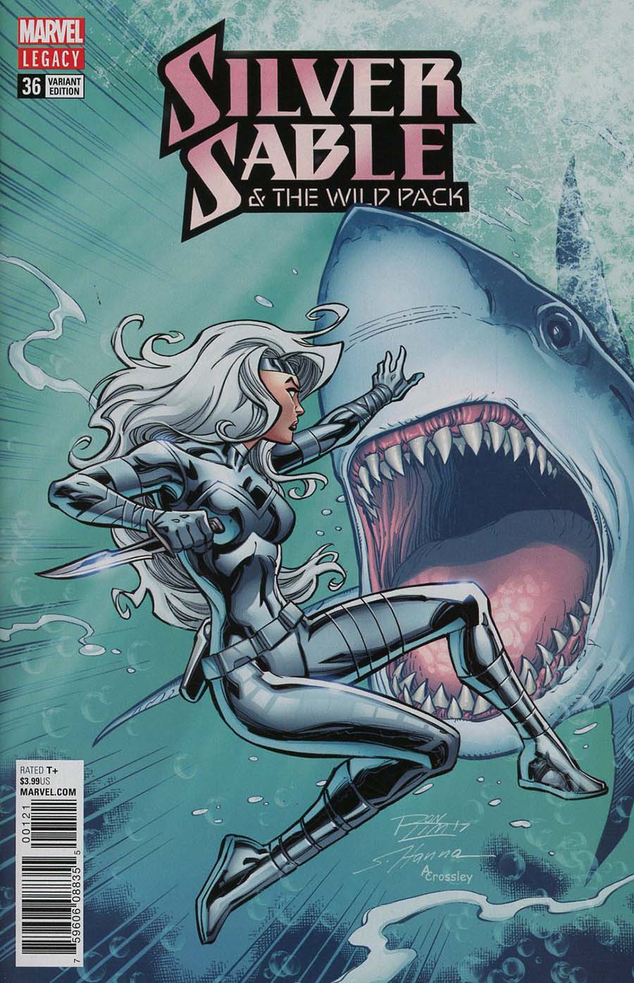 Silver Sable And The Wild Pack #36 Cover C Incentive Ron Lim Variant Cover (Marvel Legacy Tie-In)