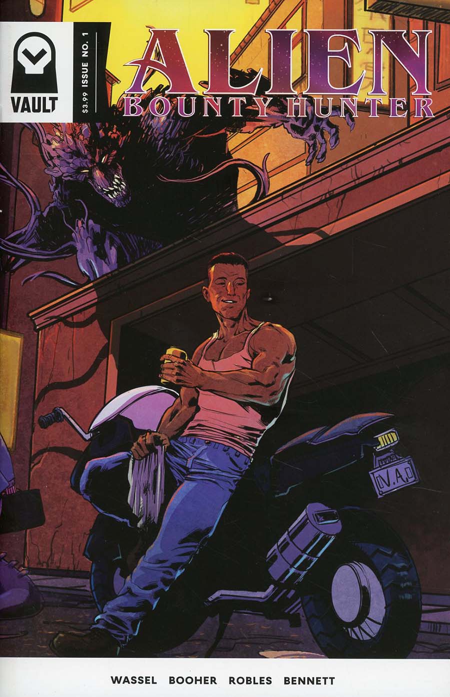 Alien Bounty Hunter #1 Cover B 2nd Ptg Variant Nick Robles Cover