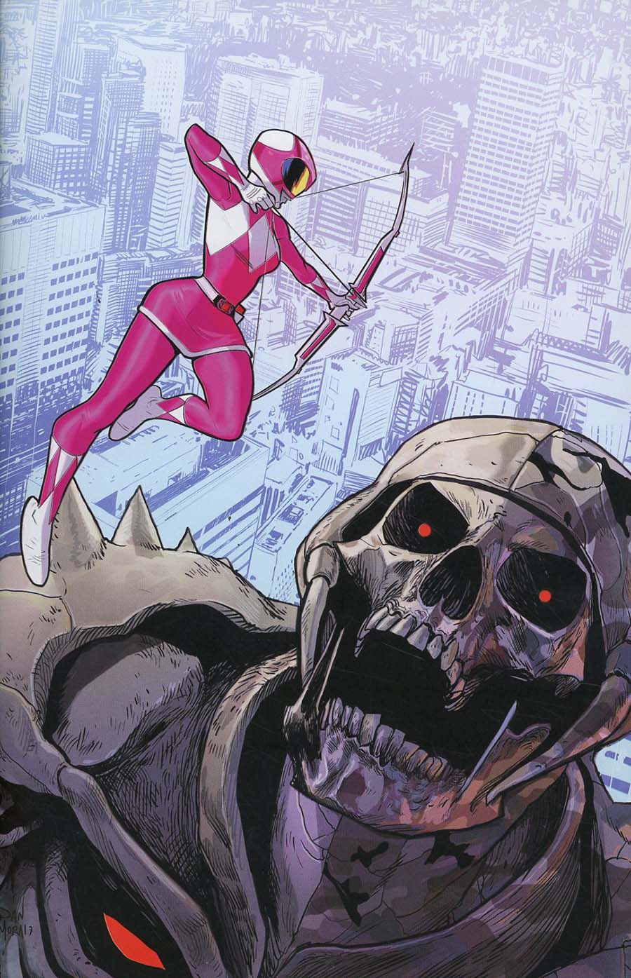 Mighty Morphin Power Rangers (BOOM Studios) #21 Cover D Incentive Dan Mora Virgin Variant Cover