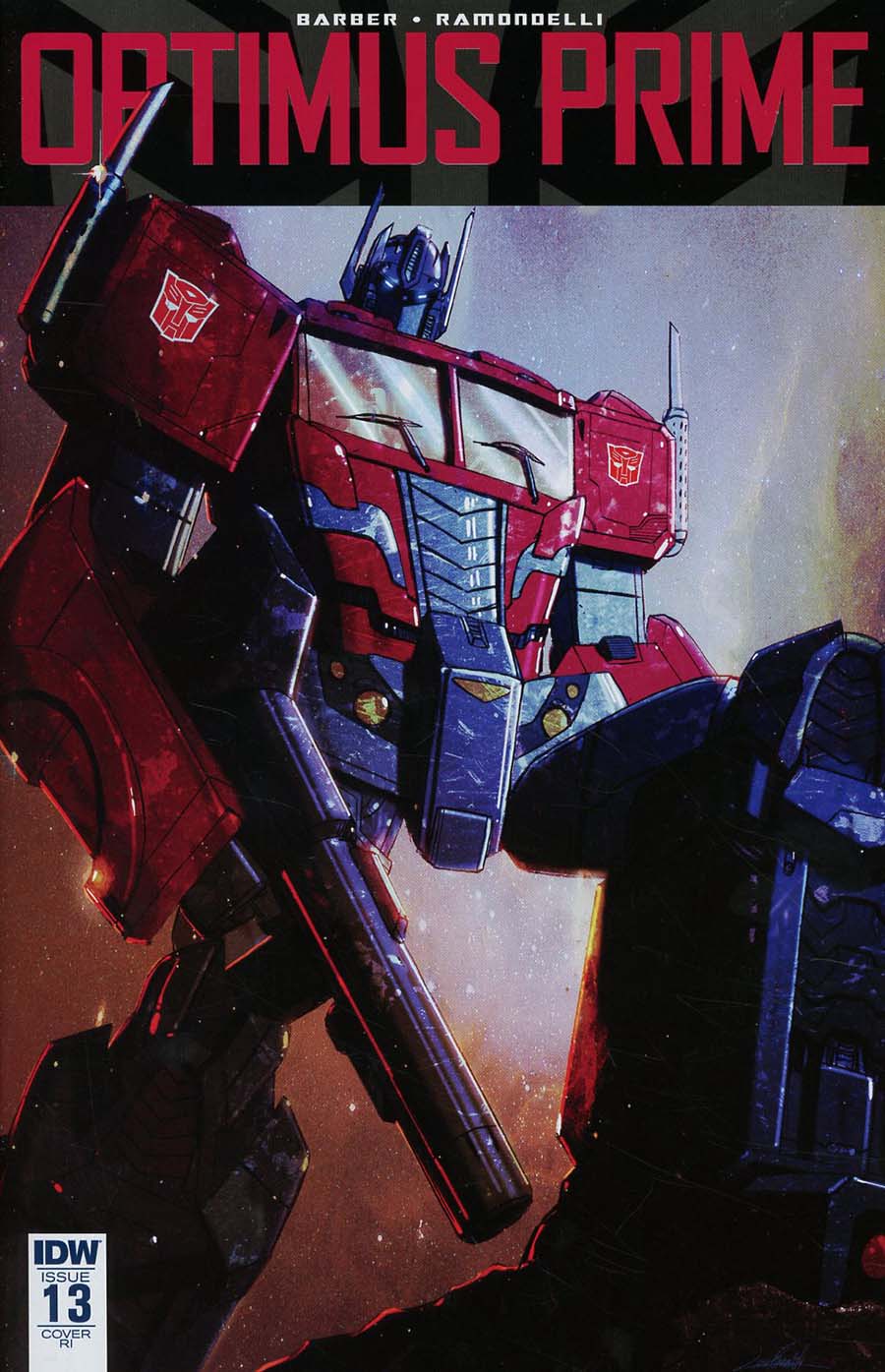 Optimus Prime #13 Cover D Incentive Livio Ramondelli Variant Cover