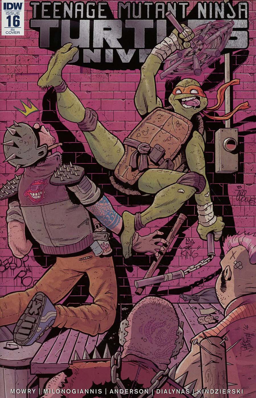 Teenage Mutant Ninja Turtles Universe #16 Cover C Incentive Jake Smith Variant Cover