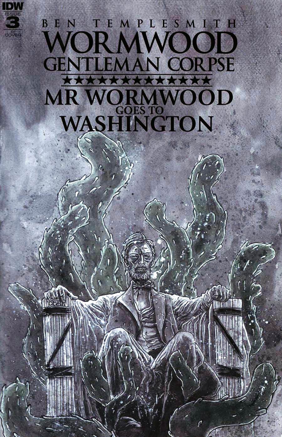 Wormwood Gentleman Corpse Mr Wormwood Goes To Washington #3 Cover C Incentive Ben Templesmith Variant Cover