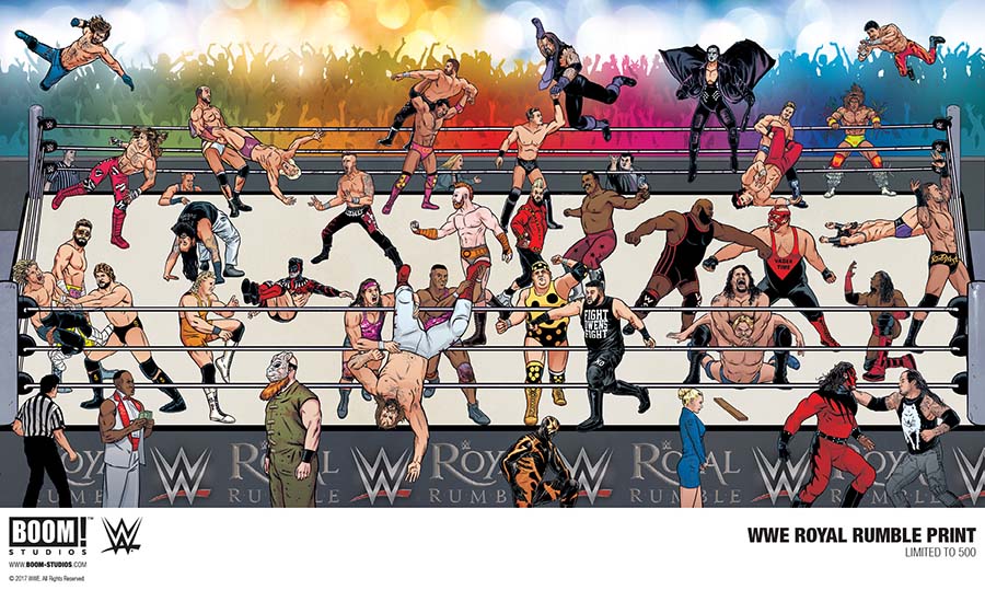 LCSD 2017 WWE Royal Rumble Print