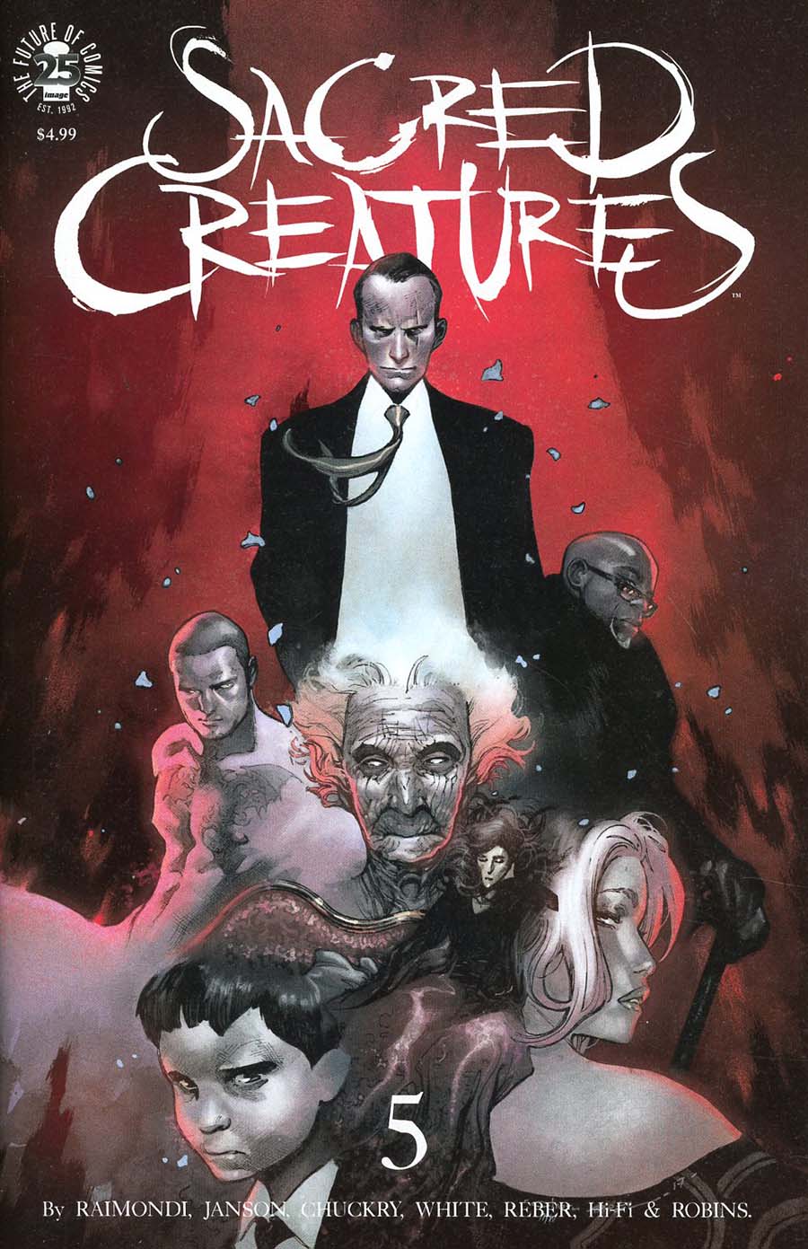 Sacred Creatures #5 Cover C Incentive Olivier Coipel Variant Cover