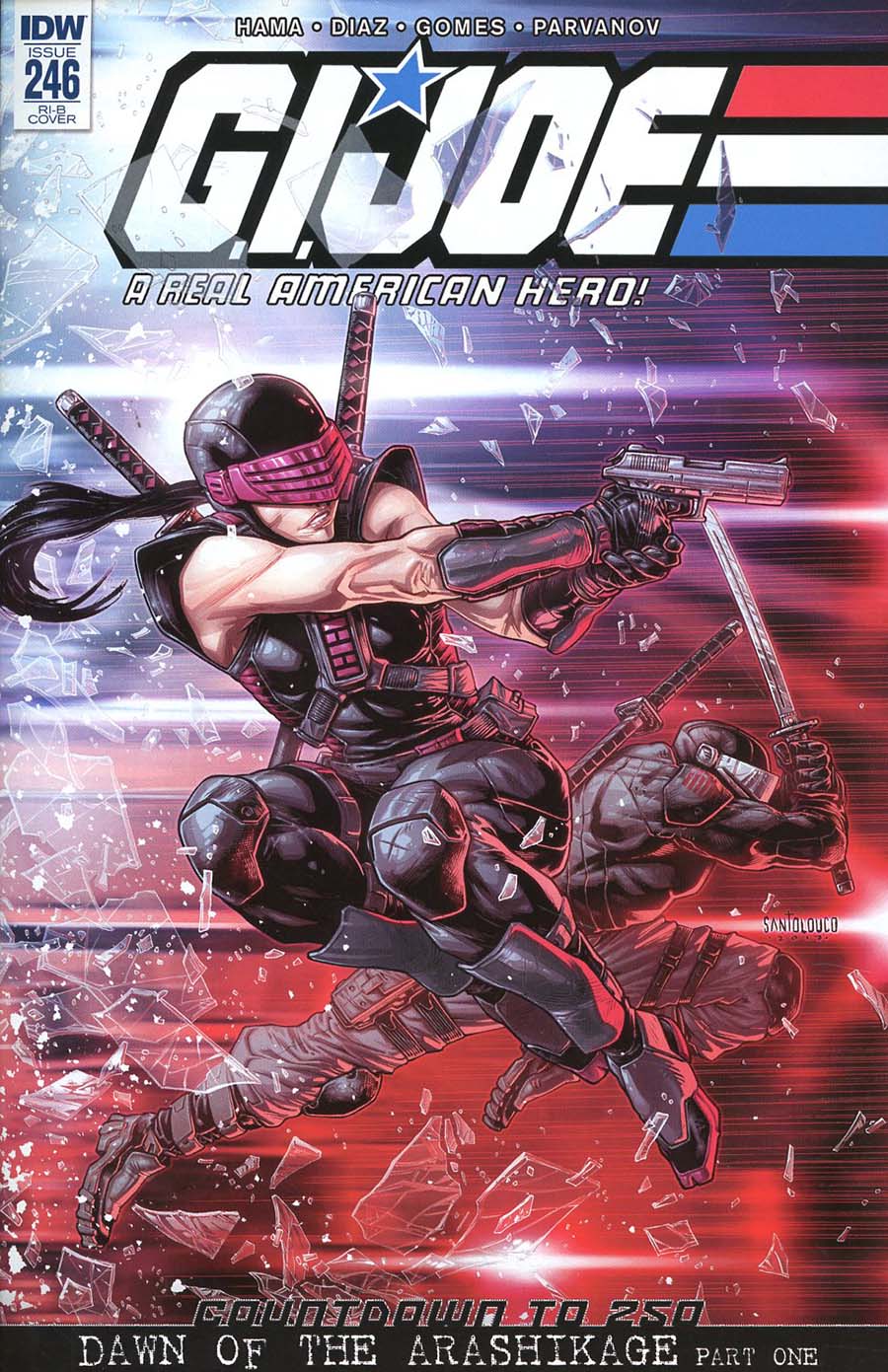 GI Joe A Real American Hero #246 Cover D Incentive Mateus Santolouco Variant Cover