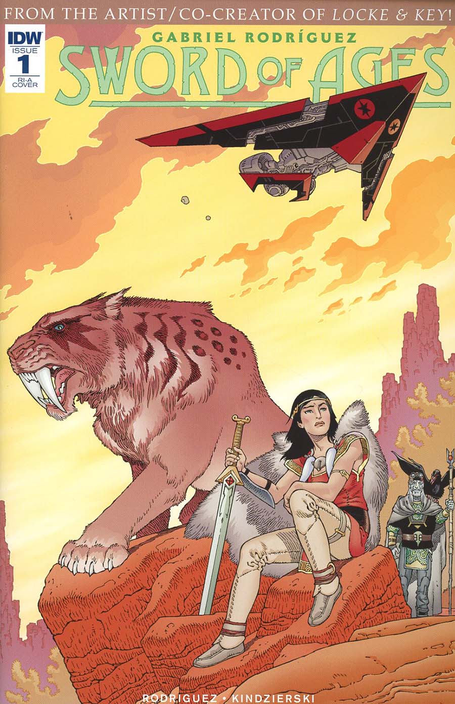 Sword Of Ages #1 Cover C Incentive Gabriel Rodriguez Variant Cover