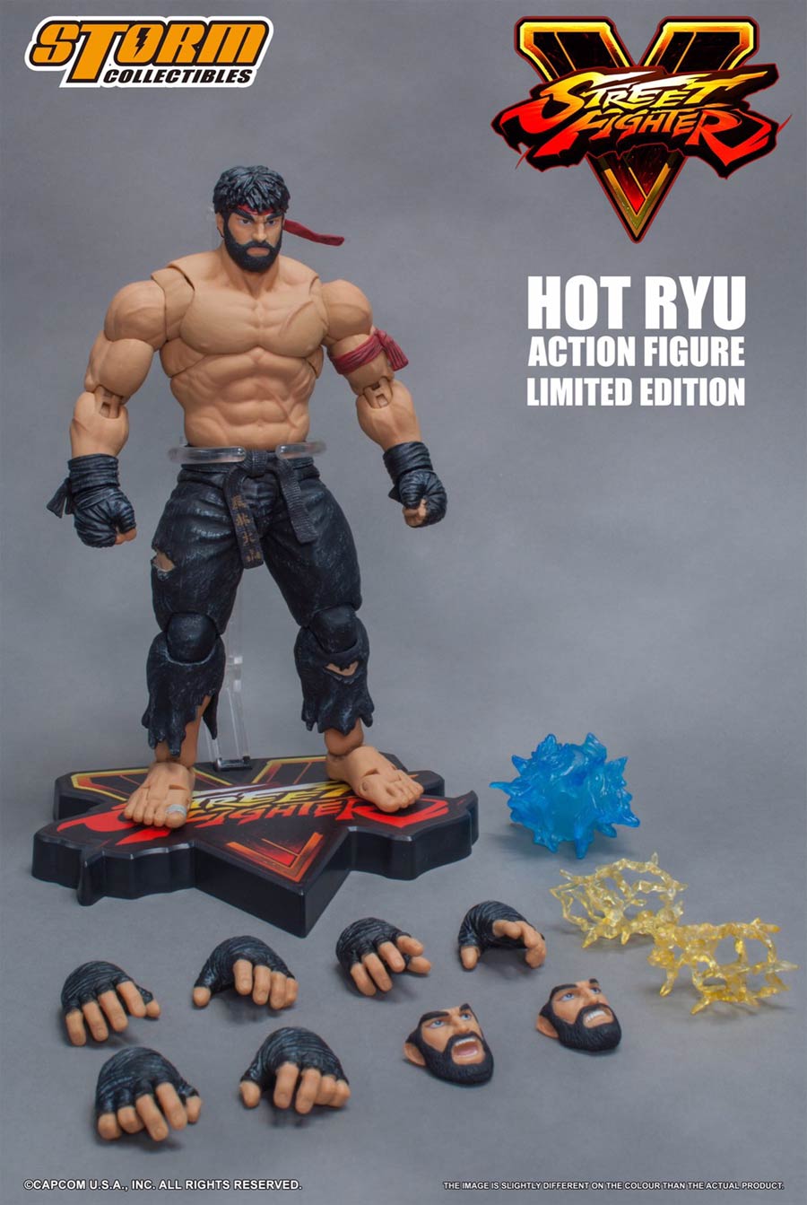 Street Fighter V 1/12 - Ryu Special Edition Brown Version Action Figure