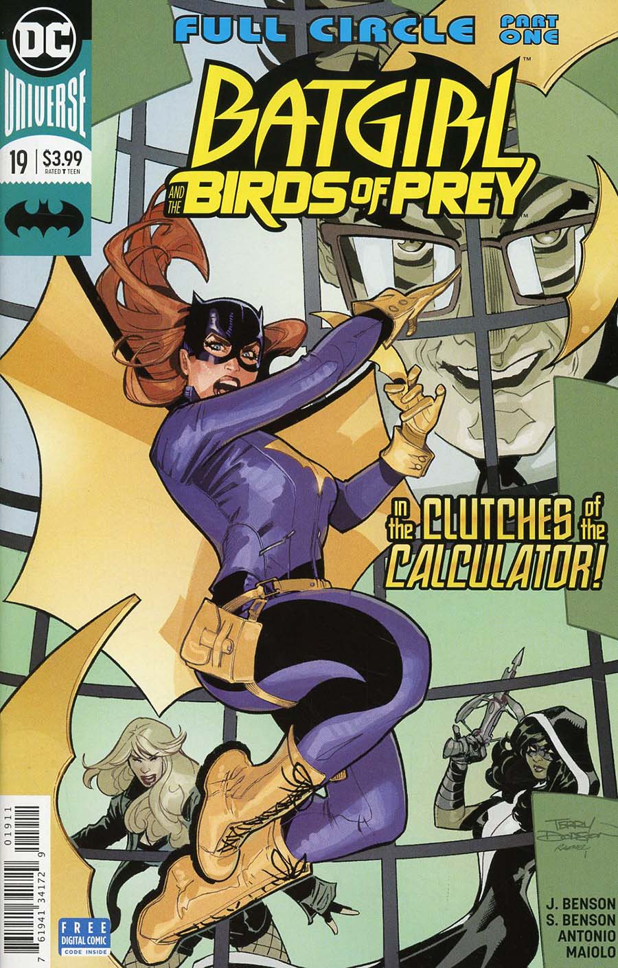 Batgirl And The Birds Of Prey #19 Cover A Regular Terry Dodson & Rachel Dodson Cover