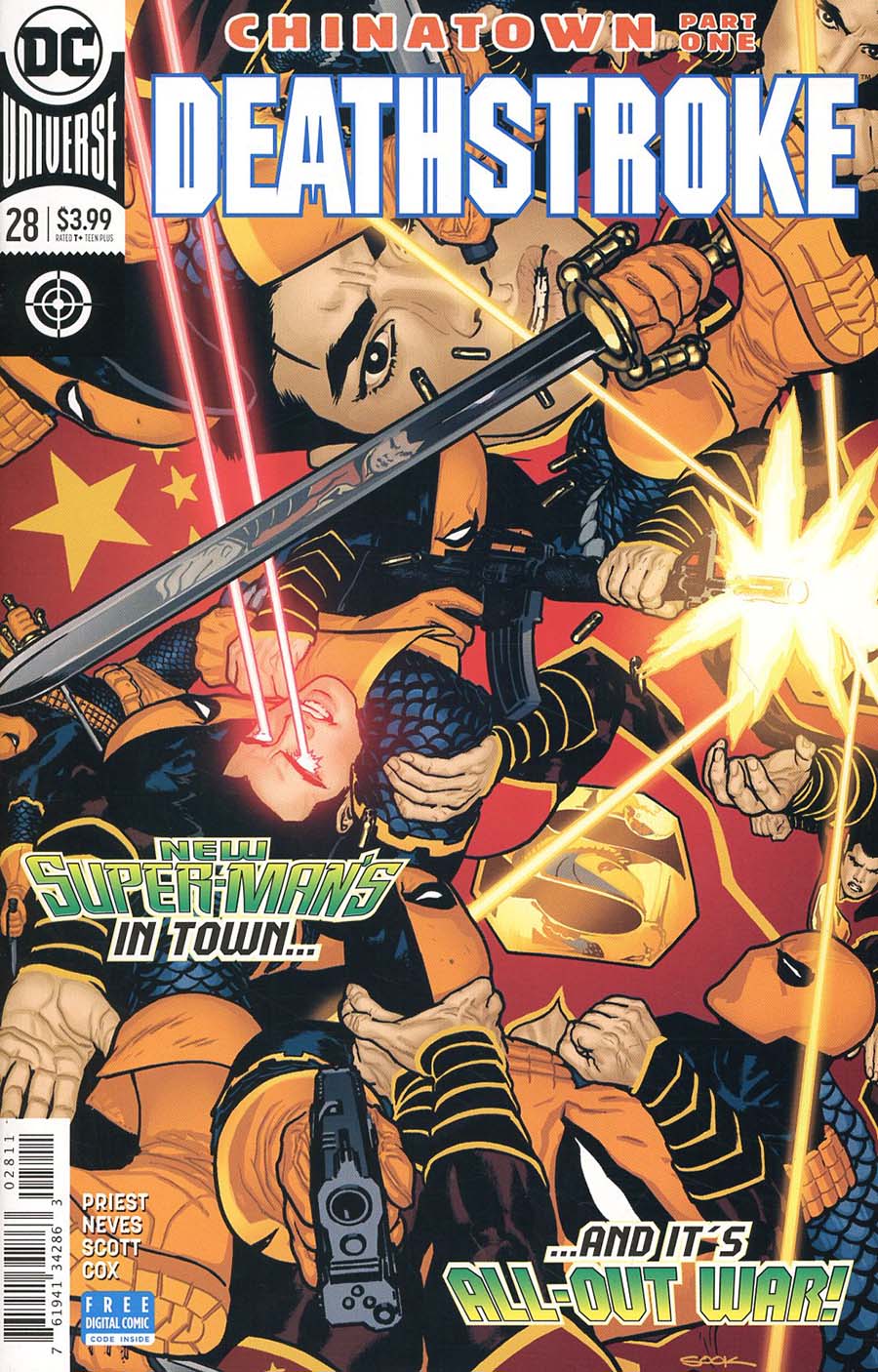 Deathstroke Vol 4 #28 Cover A Regular Ryan Sook Cover