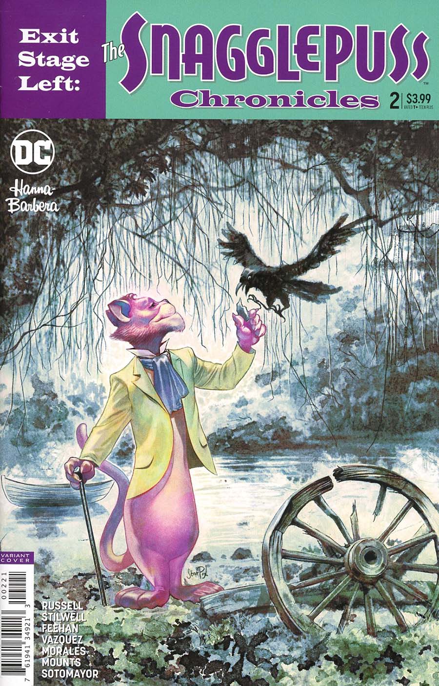 Exit Stage Left The Snagglepuss Chronicles #2 Cover B Variant Steve Pugh Cover