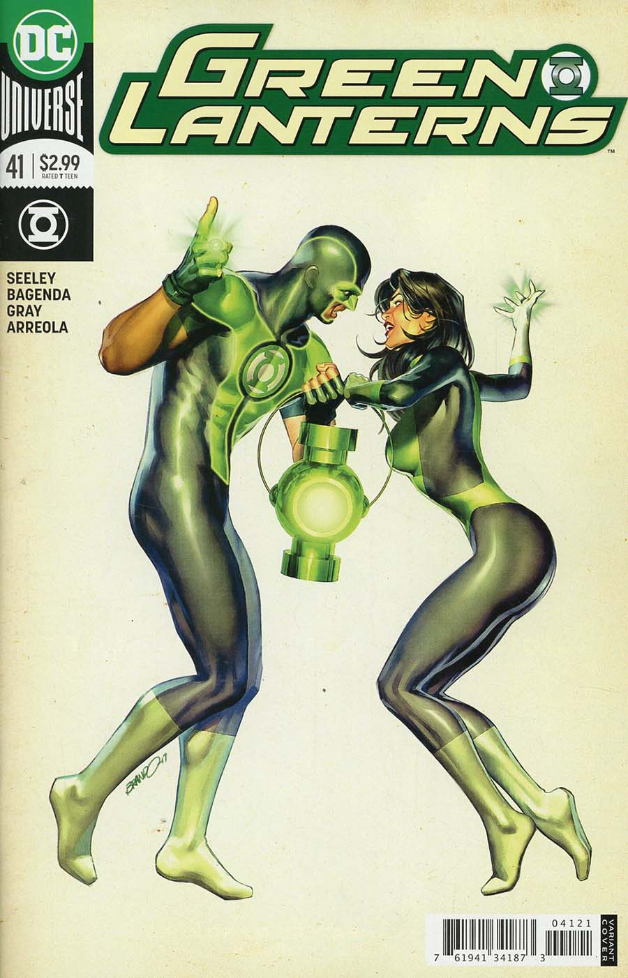 Green Lanterns #41 Cover B Variant Brandon Peterson Cover